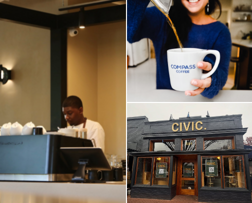 DC coffee shops I would bring my friends to cover photo collage