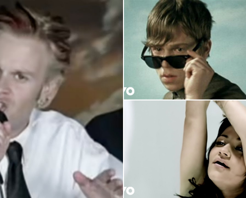 The Best Alternative Songs From The 2000s cover photo collage