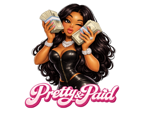 Pretty and paid (Cute items + income) cover photo collage