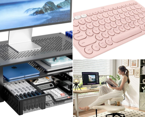 Home Office Solutions and Everyday Essentials 🪞🪴 cover photo collage
