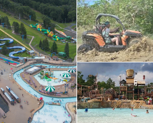 Fun places to visit cover photo collage