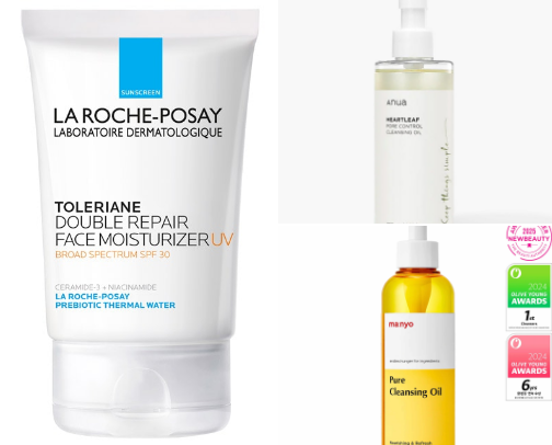 Skincare Holygrails🫶 cover photo collage