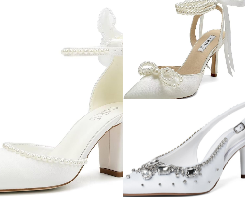 Bridal Shoes Every Bride Will Love🤍 cover photo collage