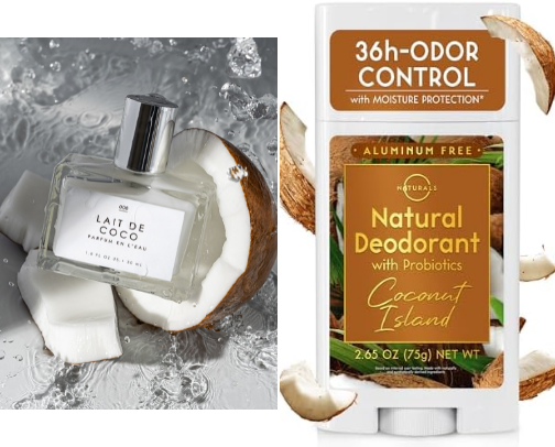 All about Coconut :)-parfumes,olis,body mist.... cover photo collage