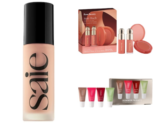 My Clean Girl Makeup Routine 🤍✨ cover photo collage