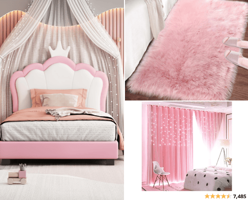 Build Your Little Princess A Room That She Will Remember cover photo collage