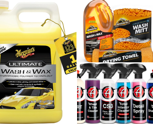 Car Cleaning Essentials cover photo collage