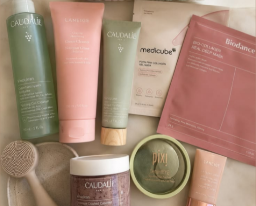 Skincare for acne🫶🏼 cover photo collage