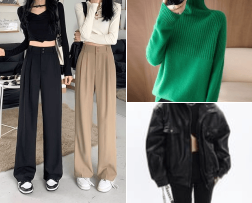 Yesstyle haul (clothes) cover photo collage
