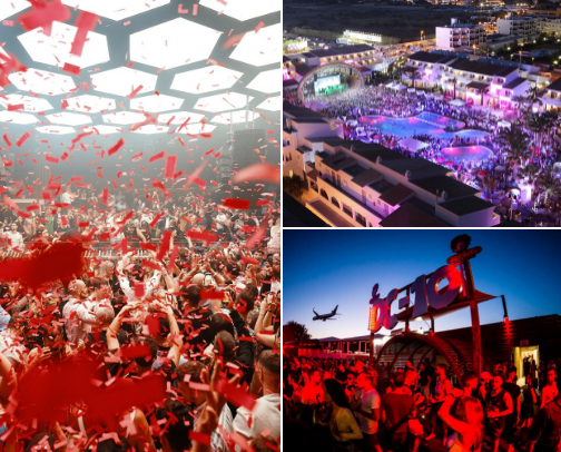 Spain’s Chicest Nightlife Hotspots 🎉🎊 cover photo collage