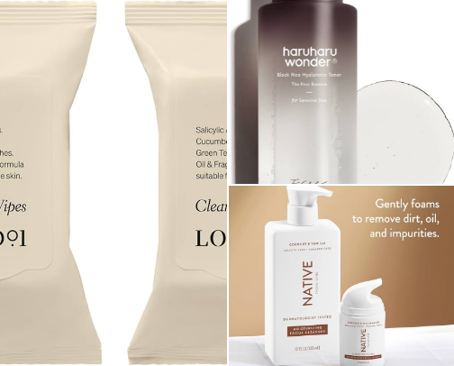 Skincare that actually works cover photo collage