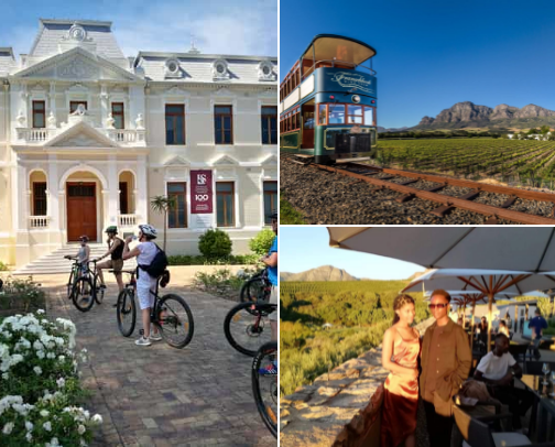 🌄Cape Winelands: A taste of Paradise 🌟 cover photo collage