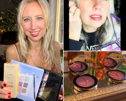 Beauty Product Faves that I would buy again cover photo collage