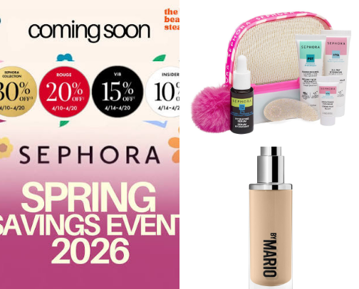 Beauty product recs cover photo collage