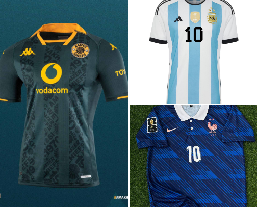 From Stadium to Street; Best Football Kits cover photo collage