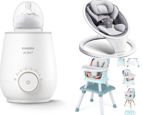 Baby products cover photo collage