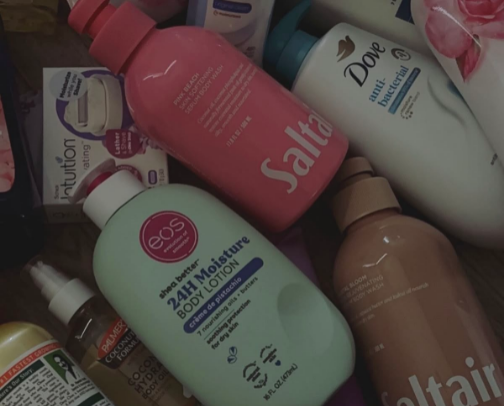 •BODY PRODUCTS• cover photo collage