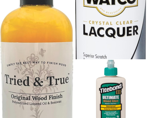 Finishes, Glues, and the like! cover photo collage