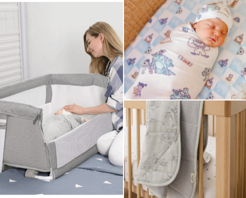 Newborn must-haves for first-time moms cover photo collage
