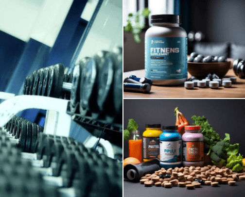 7 Fitness Supplement Recommendations cover photo collage