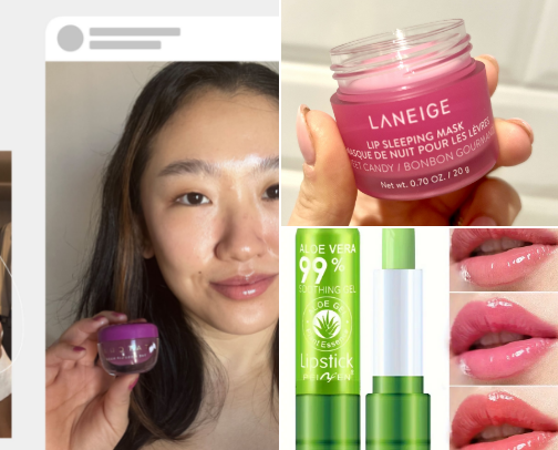 My favorite beauty recs cover photo collage