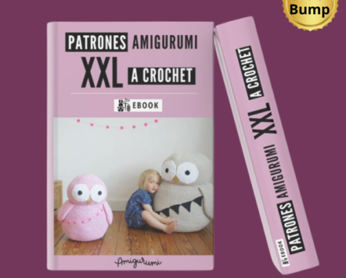 XXL Crochet Amigurumi Patterns Ebook - beltran online | Hotmar / Ebook Patrones Amigurumi XXL a Crochet - beltran online | Hotmart cover photo collage