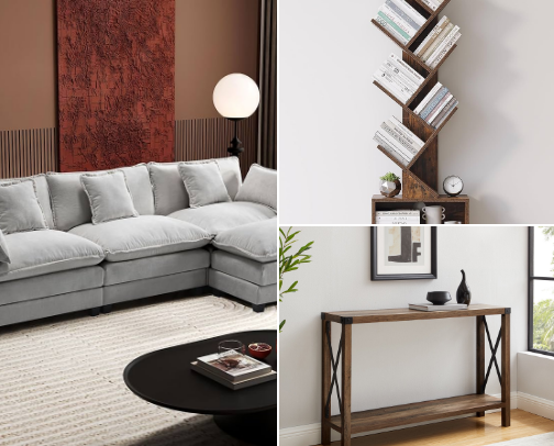 F is for FURNITURE cover photo collage