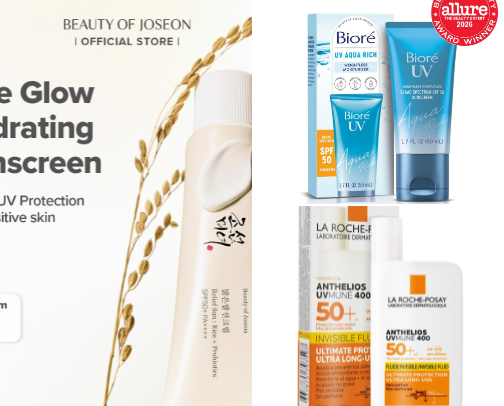 15 BEST-SELLING SUNSCREENS TO TRY ☀️✨ | Find Your Perfect SPF & SHOP YOUR FAVORITE NOW! cover photo collage