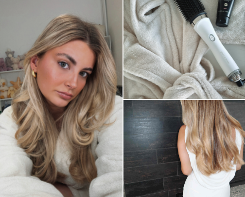 hair care cover photo collage