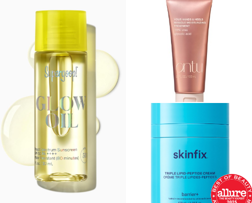 Dry skin? Don’t know her. cover photo collage