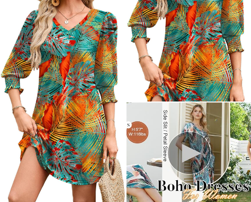 Casual T-Shirt and Midi Dresses That Are Summer-Ready cover photo collage