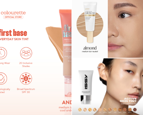 Local Filipino beauty brands ° • cover photo collage