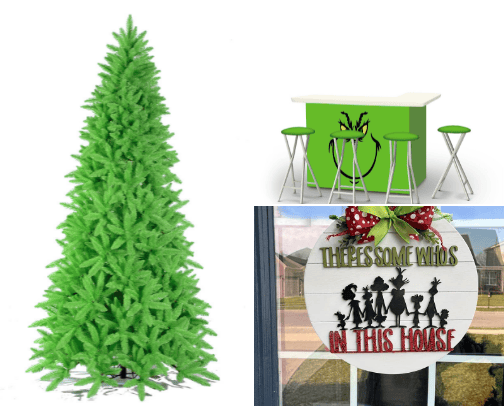 Merry Grinchmas cover photo collage