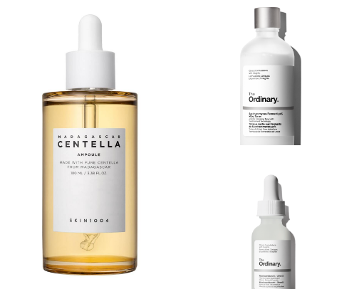 Skincare for oily, but dehydrated skin! cover photo collage