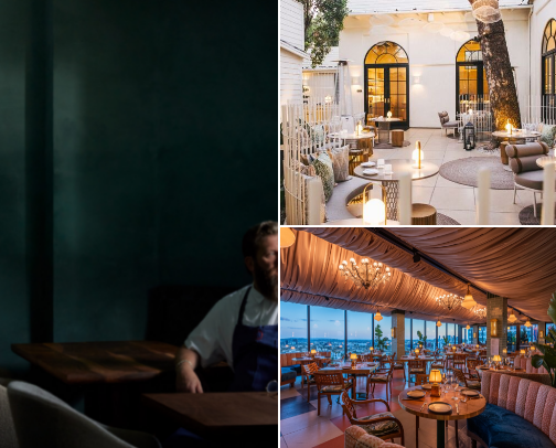 LA restaurant guide cover photo collage