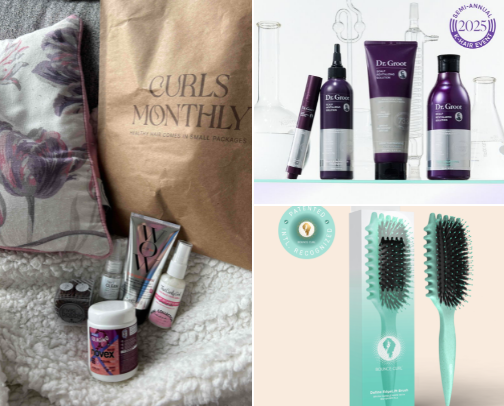 Curly Girl Survival Guide cover photo collage