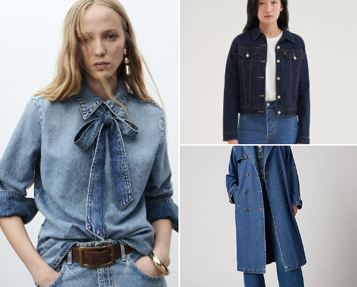 You can't go wrong with DENIM cover photo collage