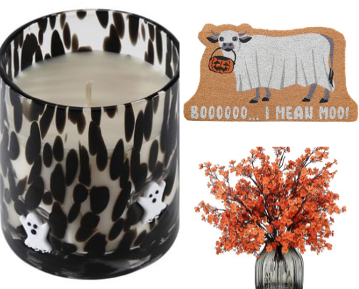 Cozy Fall and Halloween Home Decor cover photo collage