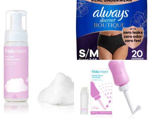 Postpartum must haves cover photo collage