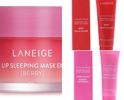 The dewy glass skin
Laneige skincare collection guide cover photo collage