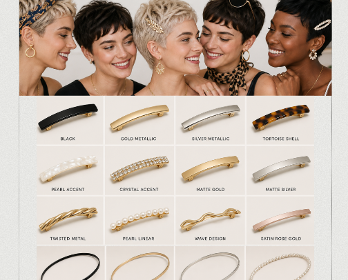 Best Accessories To Elevate Pixie Cut Hairstyles cover photo collage