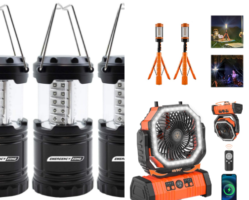 Camping Gear Essentials cover photo collage