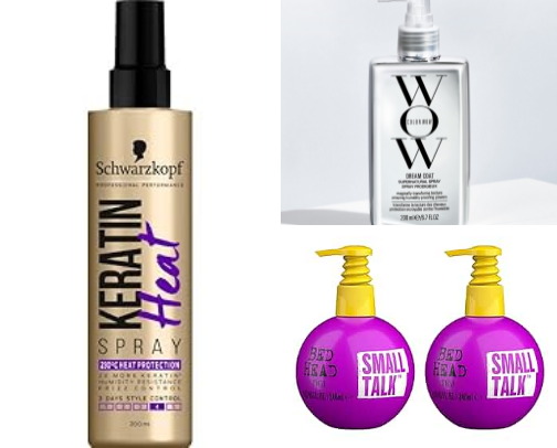 Bouncy and healthy hair must haves cover photo collage