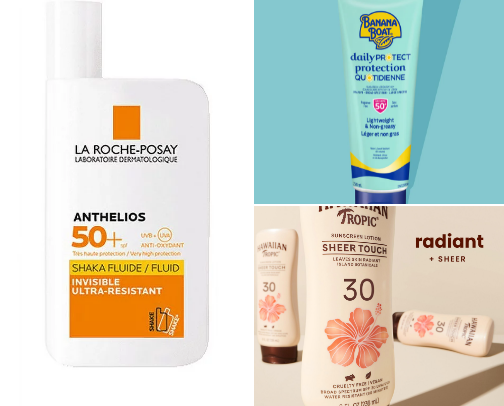 Suncreen cover photo collage