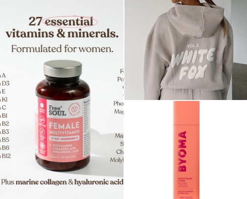 My favourite day to day products cover photo collage