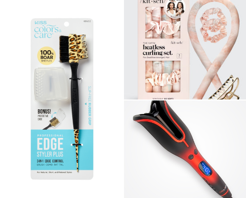 My Hair Tools Essentials cover photo collage