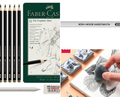 Art supplies 🖼️ cover photo collage