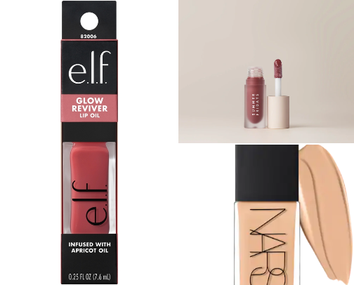 Skincare & Makeup cover photo collage
