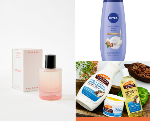 Body care cover photo collage