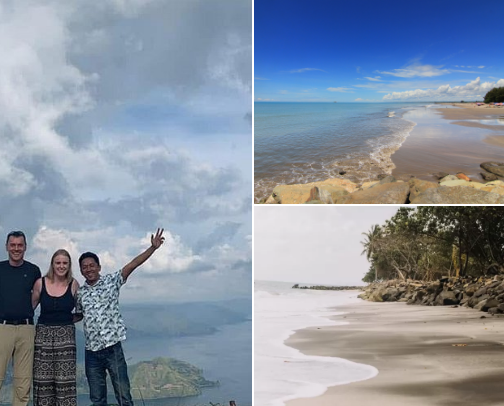 Recommended places on Sumatra Island cover photo collage